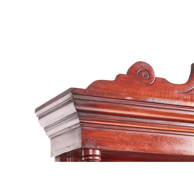 Antique Victorian Carved Walnut Mirror Back Sideboard For Sale - Image 6 of 18