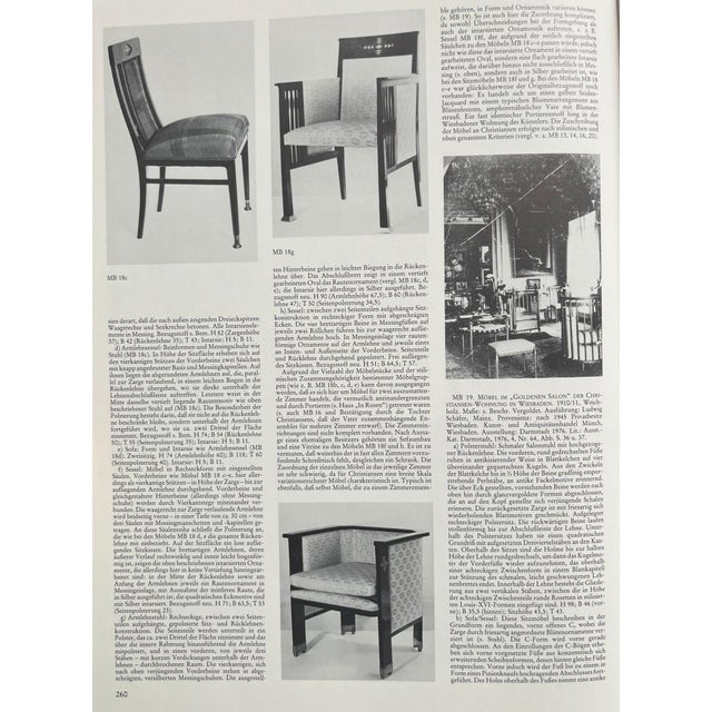 Antique Art Nouveau Seating Group by Hans Christiansen for Ludwig Schäfer, 1890s, Set of 3 For Sale - Image 14 of 18