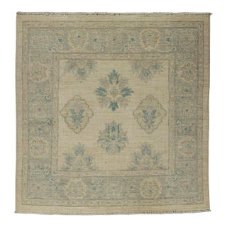 Oushak Square Rug 2'11" x 3' #21348 For Sale