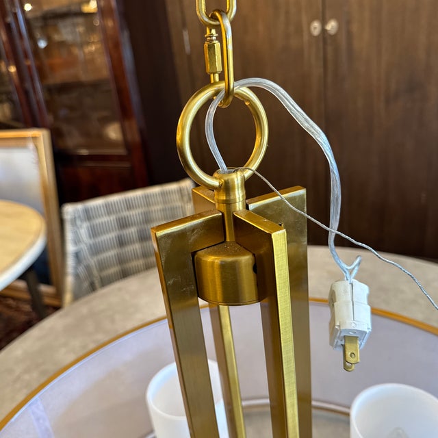 Metal Possini Euro Persephone Drum Pendant For Sale - Image 7 of 12