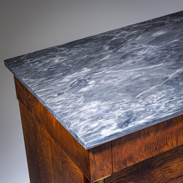 Chests of Drawers with Marble Tops, Italy, 1820, Set of 2 For Sale - Image 14 of 15