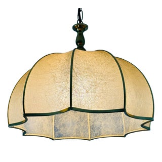 Mid-Century Colonial Style Ceiling Lamp, 1970s For Sale