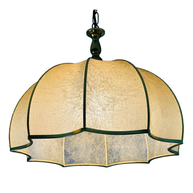 Mid-Century Colonial Style Ceiling Lamp, 1970s For Sale