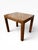 Vintage Burl Wood Waterfall Side Table Purchased From e.j. Audi Manhattan For Sale - Image 4 of 10