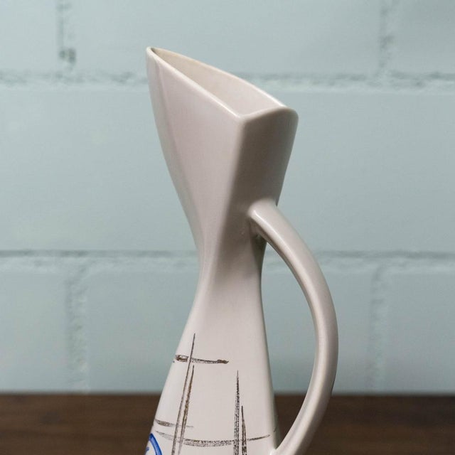 Mid-Century Swirl Vase with Geometric Decor from Dümler & Breiden, 1960s For Sale - Image 4 of 13