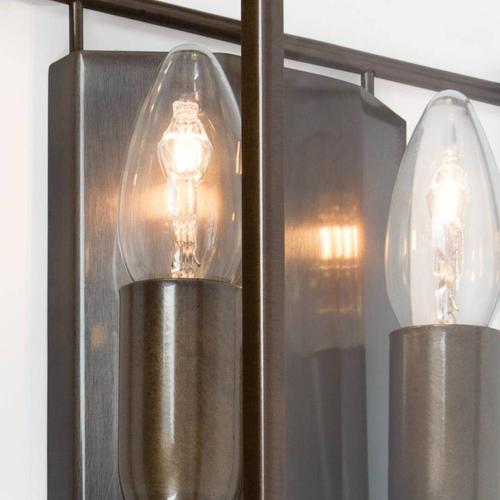 Glimminge Oxidized Brass Wall Lamp from Konsthantverk For Sale - Image 3 of 6