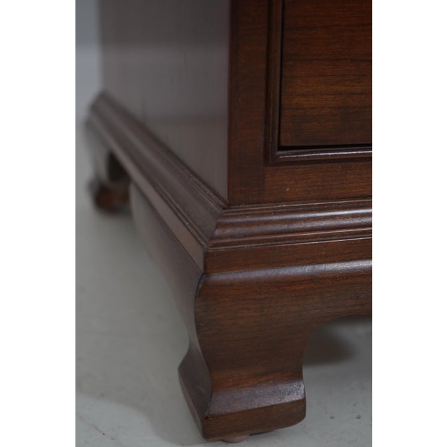 Stickley Cherry 2 Over 5 Drawer High Chest For Sale - Image 12 of 17