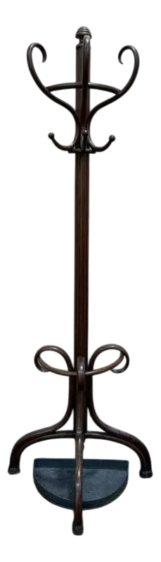Coat Rack in Curved Wood