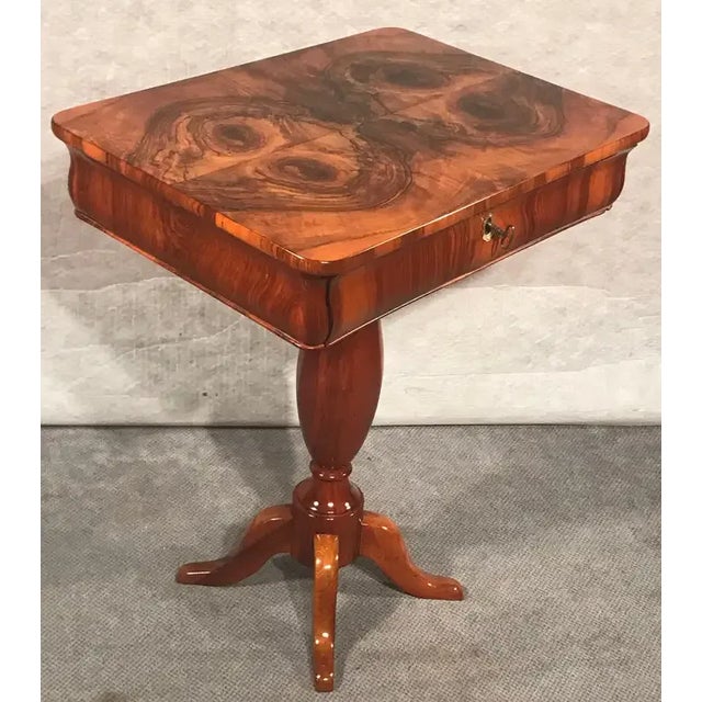 1830 South Germany Biedermeier Sewing Table For Sale - Image 4 of 6