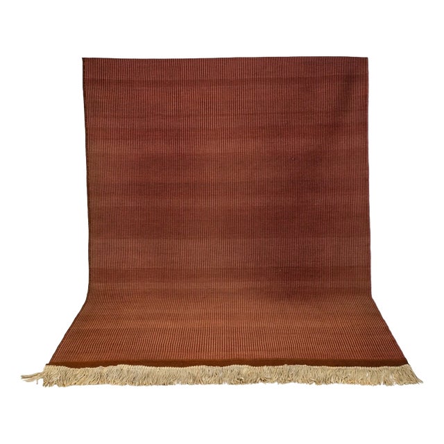 Vintage Brown Rug, 1950s For Sale