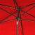 Elegant 6.5x10 Rectangle Umbrella - Red For Sale - Image 4 of 4