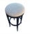 2010s Ethan Allen Swivel Asher Bar Stool For Sale - Image 5 of 12