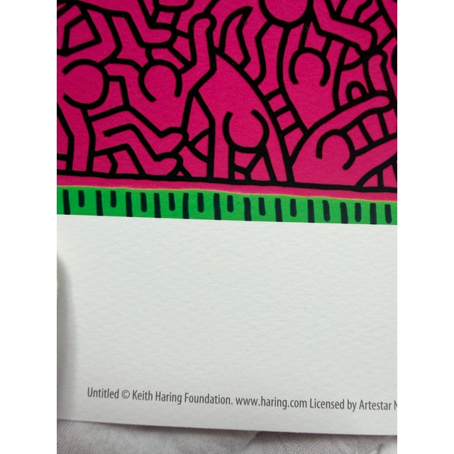 2020s Keith Haring (1958-1990), Untitled, Copyright Keith Haring Foundation, Licensed by Artestar New York, Printed in the Uk For Sale - Image 5 of 9