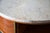1953 Attributed Vladimir Kagan for Kagan Dreyfus Revolving Table Marble Cherry For Sale - Image 9 of 16
