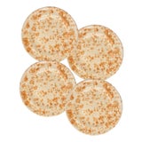 Sharland England Splatter Side Plate - Set of 4, Tan and Ivory For Sale