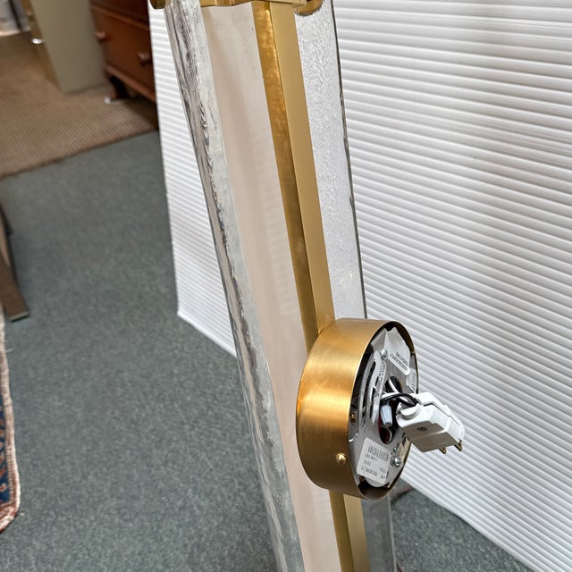Rejuvenation Willamette Led Sconce, Aged Brass For Sale - Image 11 of 12