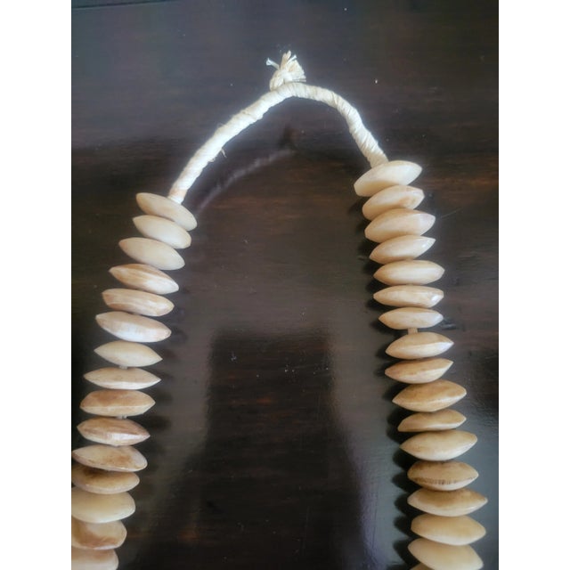 One of a kind, African beads, these decorative beds are processed by hand from organic agricultural bone. They are...