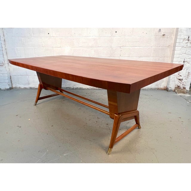 Mid-Century Italian Dining Table For Sale In New York - Image 6 of 9