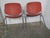 Anonima Castelli Office Chairs by Giancarlo Piretti for Castelli / Anonima Castelli, 1960s, Set of 2, in Good conditions....