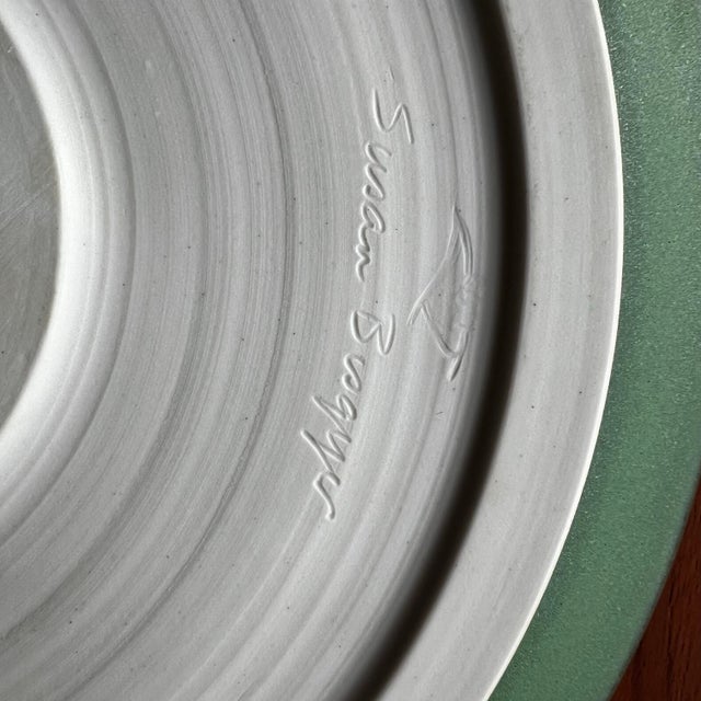 Ceramic Ridgetop Pottery Serving Plate For Sale - Image 7 of 12