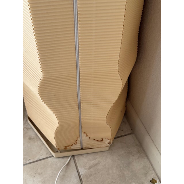 Vintage Roland Simmons “Lumalight” Floor Lamp Noguchi Style (Signed 11/1993) For Sale - Image 12 of 13
