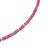 2020s Pink Sapphire Necklace 14k Gold For Sale - Image 5 of 5