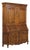 Henredon Large French Style Walnut Secretary Desk For Sale