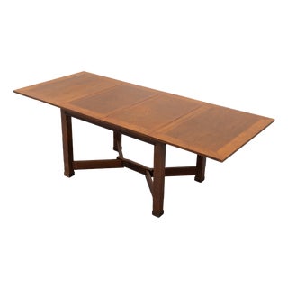 Dutch Art Deco Extendable Dining Table, 1920s For Sale