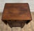 Brown Antique Pembroke Drop Leaf Side Table Nightstand For Sale - Image 8 of 11