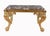 Baroque Italian Gilt Console Table in Breccia Marble For Sale - Image 11 of 11