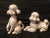 1950s 1950s Vintage French Poodles Figurines - a Pair For Sale - Image 5 of 7