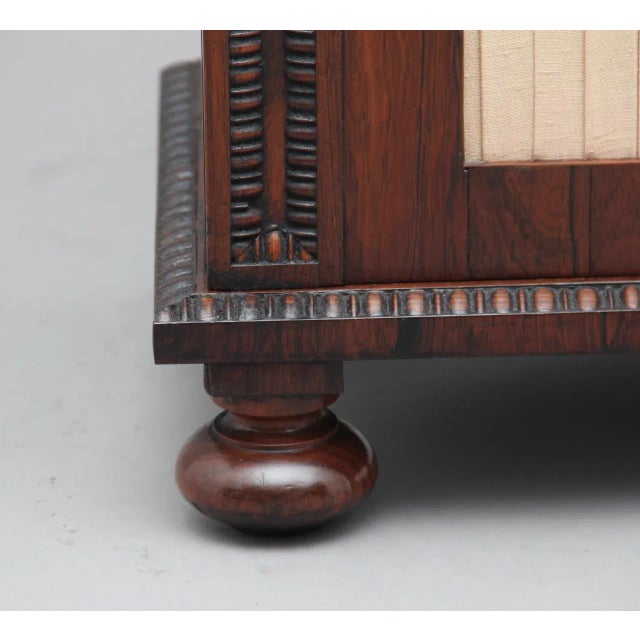 Rosewood Pedestal Cabinets, 1830s, Set of 2 For Sale - Image 11 of 14