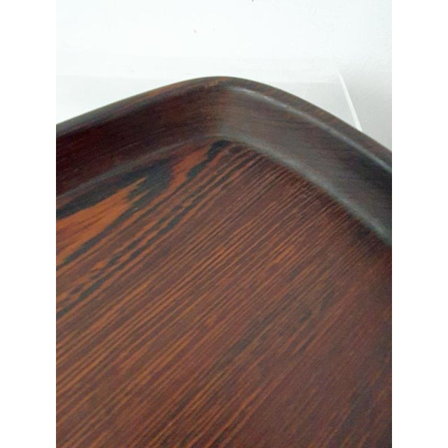 Mid-Century Modern Teak Tray attributed to Hans Gustav Ehrenreich, 1950s For Sale - Image 8 of 12