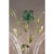 Abstract Luxury Classical Floreal Murano Glass Wall Sconce — Pink and Green Venetian Design a Pair For Sale - Image 3 of 6