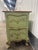 Late 20th Century Painted French Style Jardin Chest of Drawers For Sale - Image 9 of 12