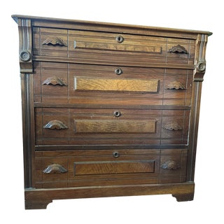 Eastlake Four Drawer Dresser For Sale