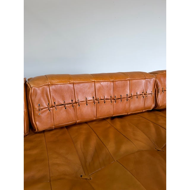 Vintage 1970's De Sede Attrb Ds 80 Patchwork Leather Daybed For Sale - Image 9 of 12