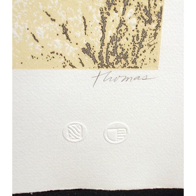 Realism 1980s Ted Thomas Realistic Etching of Buffalos Southwestern Art Print on Paper For Sale - Image 3 of 5