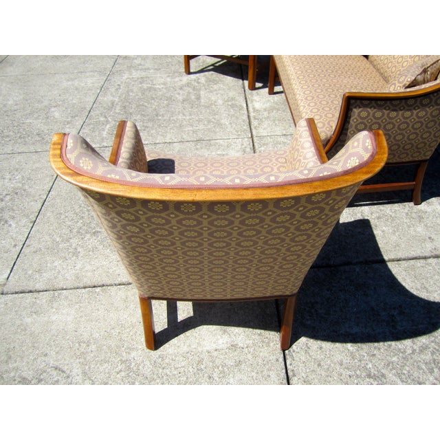 Poul Henningsen Settee and Chairs For Sale In San Francisco - Image 6 of 8