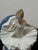 Lladro Lladró Sitting Ballerina in Plush Blue Chair From the Tribute to the Ballerina Collection Porcelain Figurine, Signed For Sale - Image 4 of 12