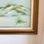 Signed Oil Painting on Canvas Coastal Dunes in Gold Frame For Sale - Image 4 of 8