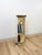 Art Deco Vintage Postmodern Art Deco Hand Painted Pedestal Hidden Storage Cubist Column For Sale - Image 3 of 9