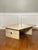 Solid Marble and Chrome Rectangular Coffee Table in Cream For Sale - Image 4 of 15