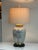 Chinoiserie Floral Ceramic Table Lamp, Late 20th Century For Sale - Image 9 of 12