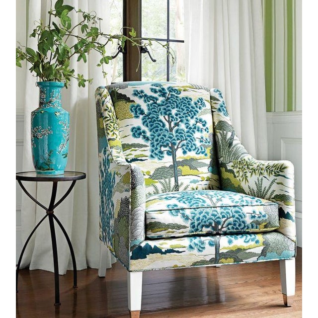 Daintree Fabric Blue Chairish