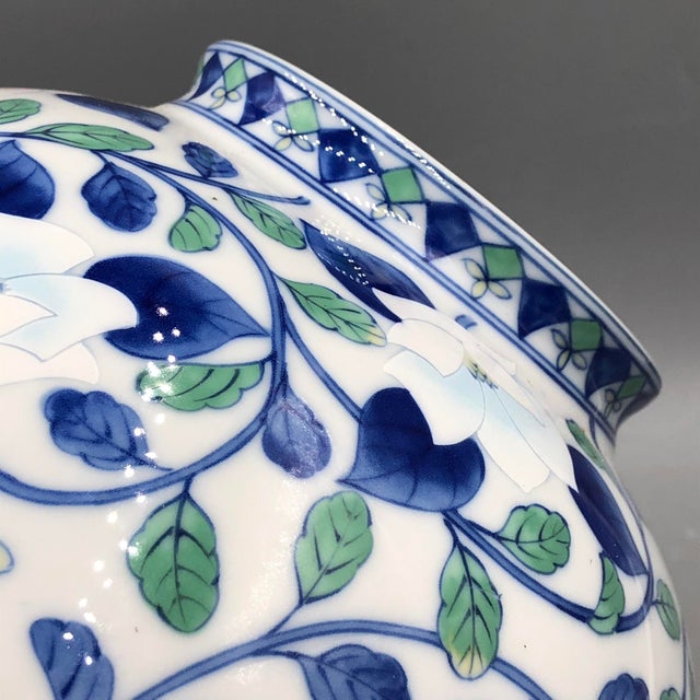 Vintage Lotus Vase, Japan, 1980s For Sale - Image 11 of 15