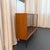 1960s Scandinavian Modern Teak Glass Front Bookcase Display Cabinet For Sale - Image 4 of 9