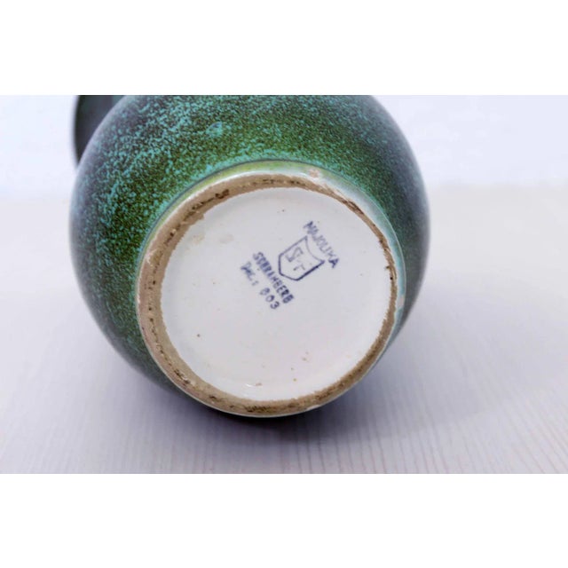 Majolica Vase from Karlsruher Majolika, 1940s For Sale - Image 9 of 10