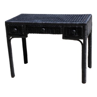 Vintage New Rattan Desks For Sale Chairish