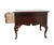 Wood Bassett Furniture Solid Cherry Traditional Style 21" Accent End Table For Sale - Image 7 of 12